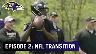 ‘Lamar Jackson & Hayden Hurst on Making the Transition to the NFL’ Ep. 2 | Inside Ravens Rookie Camp