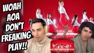 AOA - 짧은 치마 (Miniskirt) M/V (Reaction)