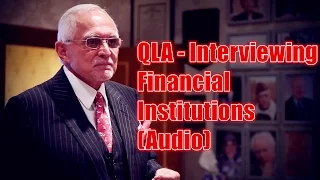 Dan Peña - 50 Billion Dollar Man Dan Pena QLA - Interviewing Financial Institutions (Audio)