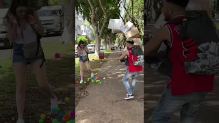 MAD Falling Boxes Prank! Funniest! #shorts