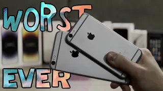 Review (Destruction) Of The Worst iPhones EVER / iPhone 6 and 6 Plus - 10 Years Later 2024 Evolution