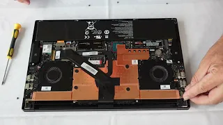 How to replace the battery of a Razer Blade 15 advanced laptop