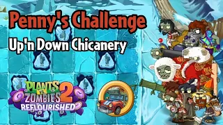 Plants vs Zombies 2: Reflourished | Penny's Challenge - Up'n Down Chicanery