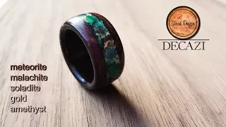 Bentwood how its made ( bentwood, meteorite, malachite, gold )