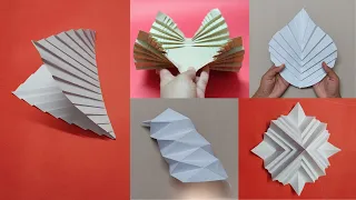 Learn Origami 02 | Basic Paper fold patterns | How to make origami basic folds | Deepali Karanjavkar