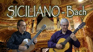 Edson Lopes & Roberto Colchiesqui plays BACH: Siciliano