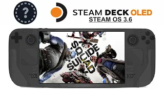 Suicide Squad Kill the Justice League on Steam Deck OLED with Steam OS 3.6
