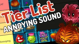 pvz 2 tier list - the loudest & annoying sound (plant vs zombies 2)