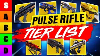 I Ranked Every EXOTIC Pulse Rifle in a Tier List