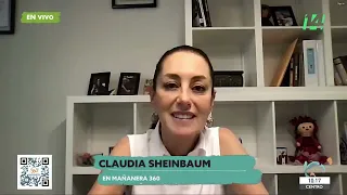 Entrevista a Claudia Sheinbaum Pardo | #Mañanera360