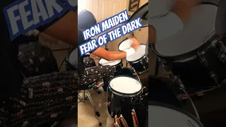 Fear of the DARK #shorts #ironmaiden #drums #drumcover #music