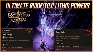 [BG3] The Ultimate Guide to Illithid Powers #baldursgate3