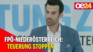 FPÖ-Niederösterreich: Teuerung stoppen