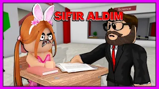 MATEMATİKTEN SIFIR ALDIM ANNEM KIZDI 😱 ROBLOX KÜBRA NİSA HAN KANAL