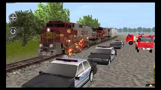 Unstoppable train in Trainz simulator 2