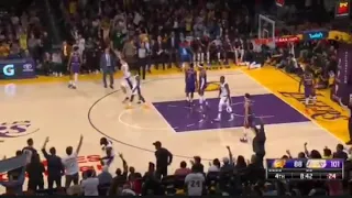 Lance Stephenson Entertain the Lakers Fans Dance To His Move 👏👏