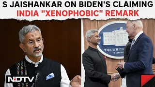 S Jaishankar Reacts To Biden's Remark Claiming India, Others "Xenophobic"