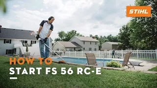 How to Start: FS 56 RC-E | STIHL Tutorial