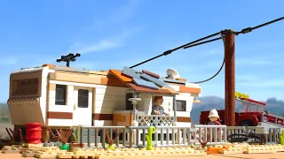 Lego Trevor's Trailer from GTAV