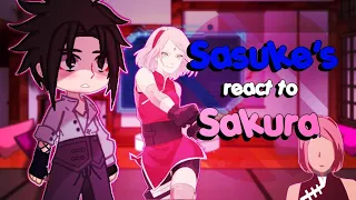 Sasuke's react to Sakura Haruno 🌸 ||Sasusaku || Hey Jenxs  || [1/5]