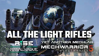 Light Rifle Spam is hilarious - Mechwarrior 5: Mercenaries Modded | YAML + Rise of Rasalhague 49