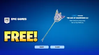 How To Get FNCS PICKAXE for FREE in Fortnite! (Chapter 5 Season 1) !