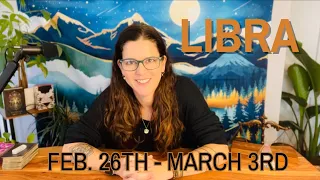 LIBRA ♎︎ “This Reading Got So Deep—It Moved Me Beyond Words” FEB 26TH - MARCH 3RD