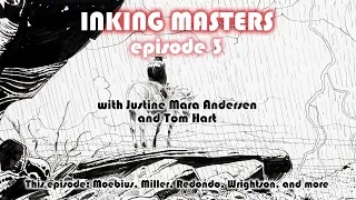 HOW TO INK: Studying Inking Masters Episode 3 - Moebius, Redondo, Bernie Wrightson and more