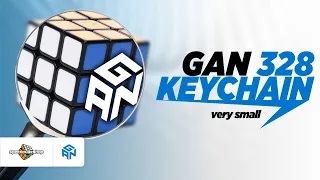 SMALLEST GAN CUBE 🔍 GAN 328 3x3 Keychain