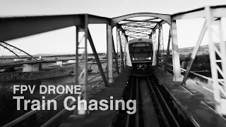 Train Chasing | FPV Drone | CFR Train  - Sageata Albastra | Cinematic FPV drone |