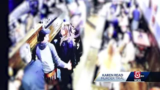 Surveillance video shows Karen Read, John O'Keefe at bar