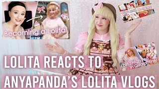 Lolita reacts to AnyaPanda's Lolita Fashion Vlogs