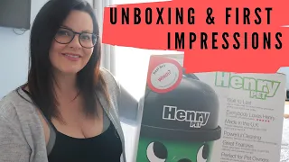 Best Budget Vacuum Cleaner 2020? | Henry Hoover unboxing & first impressions