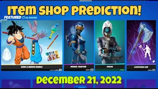 December 21, 2022 | Fortnite Item Shop Prediction