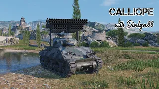 Calliope - A Fury With Rockets (First Experience) (World of Tanks Console)