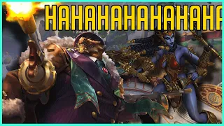 Kali Laugh Spams Kuzenbo [Smite Year 10 Duel]