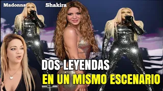 Madonna y Shakira JUNTAS POR PRIMERA VEZ EN UN MISMO ESCENARIO #shakira #madonna