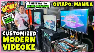 ETO ANG LATEST DESIGN CUSTOMIZED MODERN VIDEOKE NAKA-PREMIUM SET-UP NA PWEDE PANG-NEGOSYO | PART 1