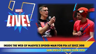 Inside the Web of  Marvel’s Spider-Man for PS4 at SDCC 2018