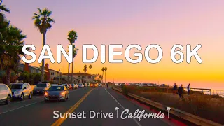 Driving in San Diego Downtown Petco Park Gaslamp Quarter USS Midway Museum El Prado Sunset Cliffs