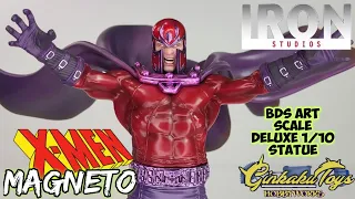 Iron Studios Magneto Deluxe X Men Marvel Comics BDS Artscale 1/10 Statue UNBOXING and COMPARISON