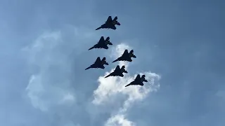 6-ship F15SG formation break and recovery NDP 2021