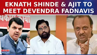 CM Eknath Shinde & Ajit Pawar To Meet Devendra Fadnavis After He Offers To Resign As Dy CM
