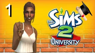 Lets Play: The Sims 2 University - (Part 1)