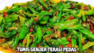 Tumis Genjer Terasi Pedas Tidak Pahit tetap hijau//Aroma Terasi Bikin Lapar