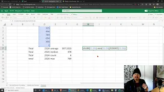 CIS 101 Class Demo - Excel 365 Basic Functions Conditional Formatting Pie Charts