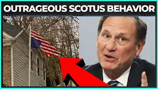 SCOTUS Justice CAUGHT With An Upside-Down American Flag Displayed Outside His Home, Blames Wife