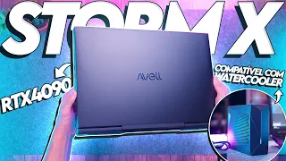 Unboxing do NOTEBOOK GAMER MAIS FORTE do BRASIL! Avell Storm X com i9 13900HX + RTX 4090