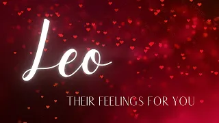 LEO LOVE TODAY - YOU'VE GOT THEM ALL STUCK IN THEIR HEAD, LEO!!!