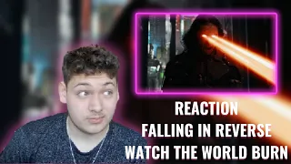 [REACTION] | Falling In Reverse | Watch The World Burn